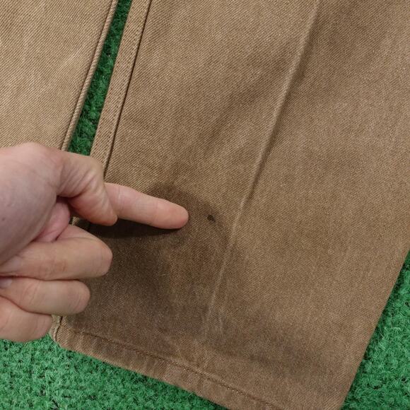 Levi's Men's Straight Jeans in Tan - Picture 12 of 14